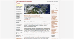 Desktop Screenshot of progressive-economics.ca